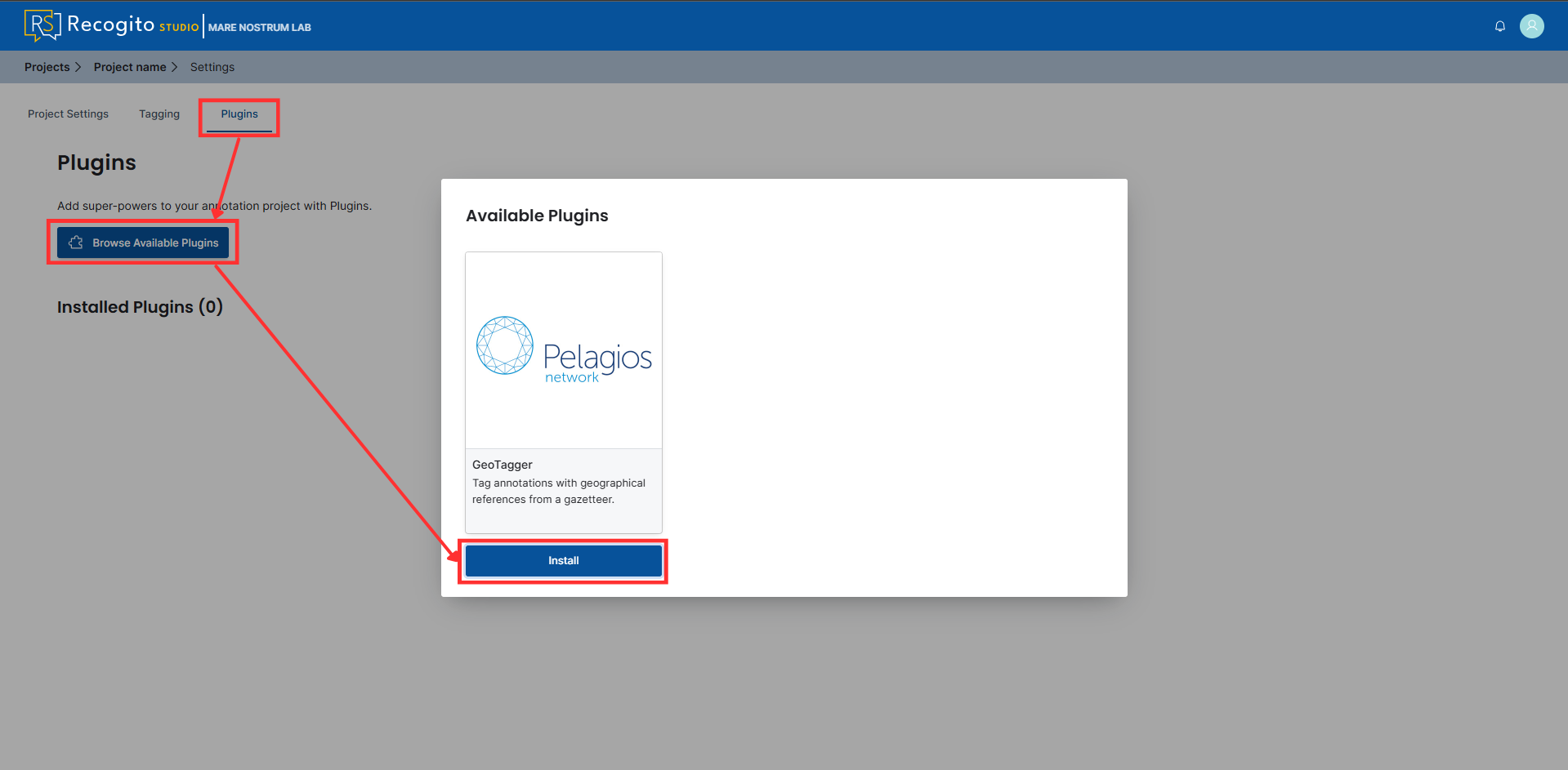 Install Plugin